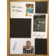 Signed card by CHRIS JONES the 1964-68 MANCHESTER CITY footballer.